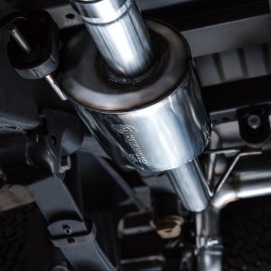 Ford F-150 Performance Exhaust - AWE Tuning - 0FG Resonated Cat-Back - Diamond Black - `21-`27 Ford F-150 Performance Exhaust - AWE Tuning - 0FG Resonated Cat-Back - Diamond Black - `21-`27